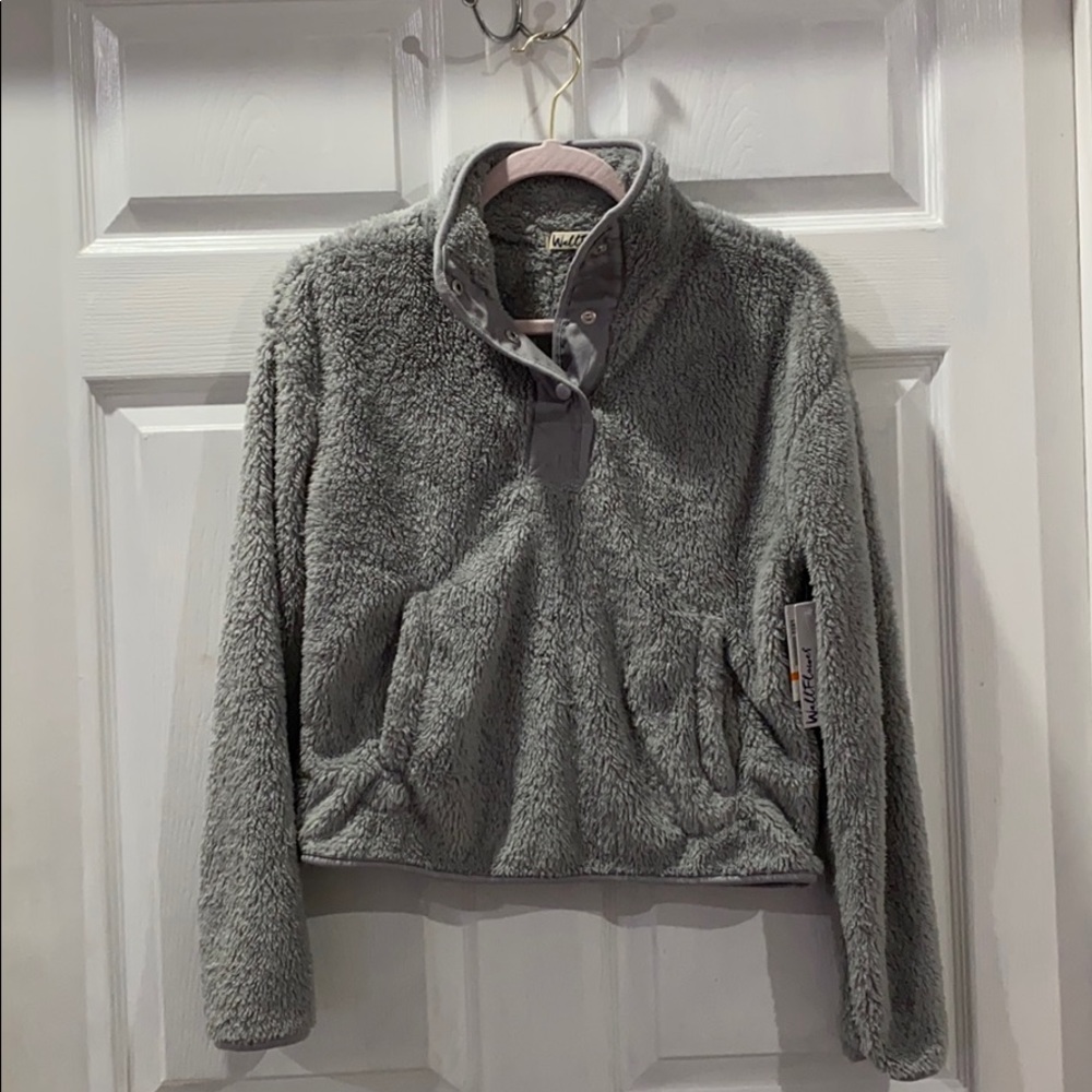 Wallflower Sherpa Pullover